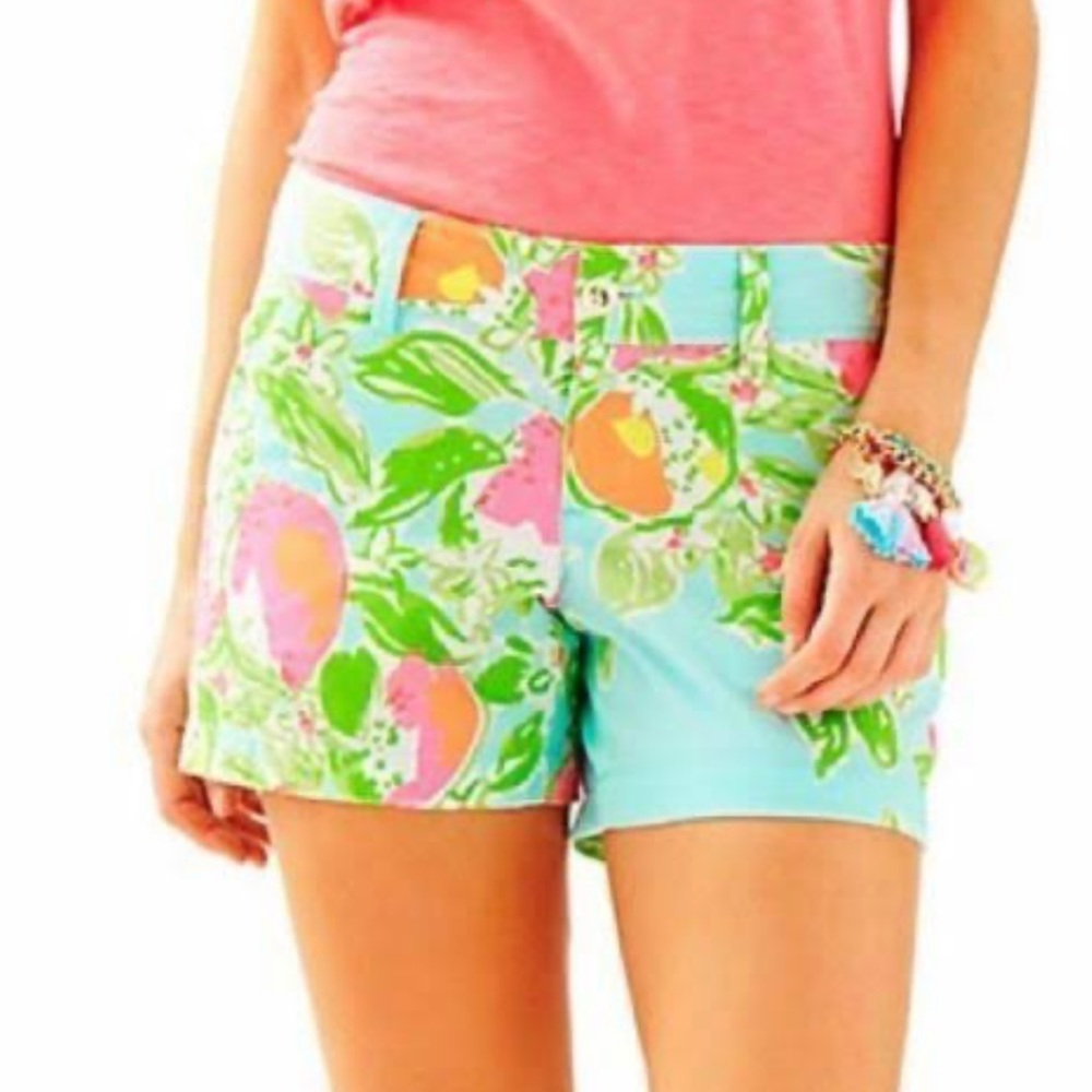 Lily Pulitzer “Pink Lemonade” Callahan Shorts